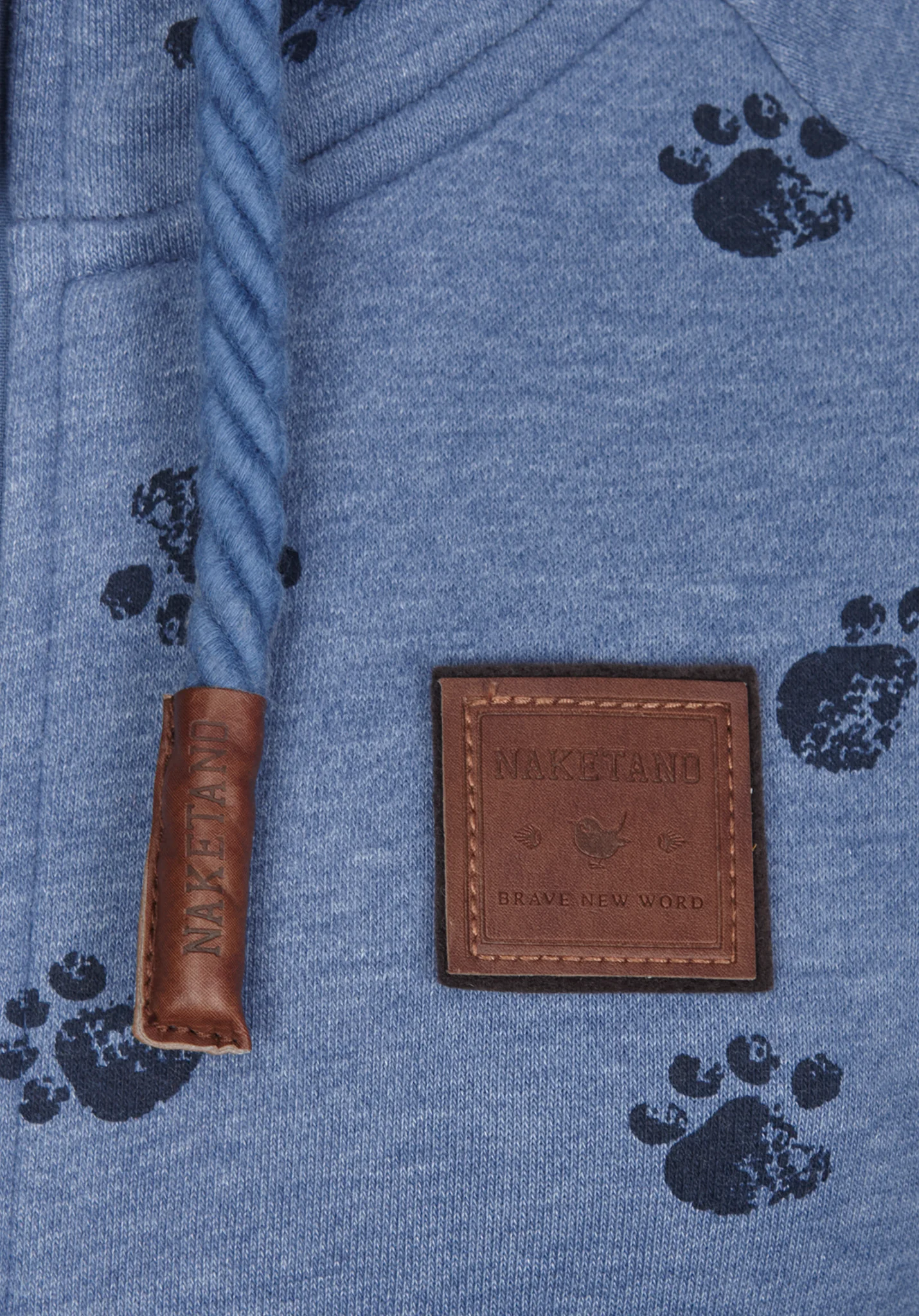 Brazzo 20 - Blue Melange Dog Print - Image 4